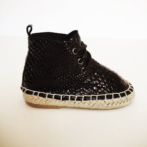 Gator, Gator Boot (Black Crocodile)